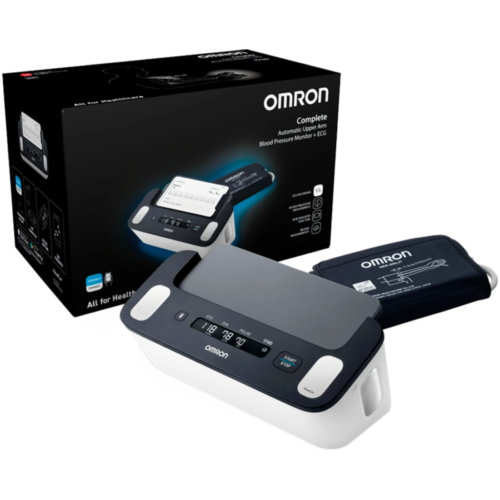 Monitor de presion arterial automatico de brazo + ecg omron complete ref hem-7530t-e3 1 unidad - omr