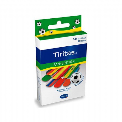 Tiritas plastic brazil - aposito adhesivo (20 u 2 tamaños (14+4))