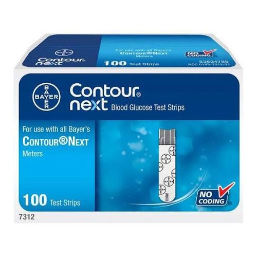 TIRAS REACTIVAS GLUCEMIA - CONTOUR NEXT (25 U)