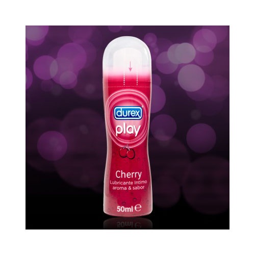 Durex play cherry pleasure gel - lubricante hidrosoluble intimo (1 envase 50 ml)