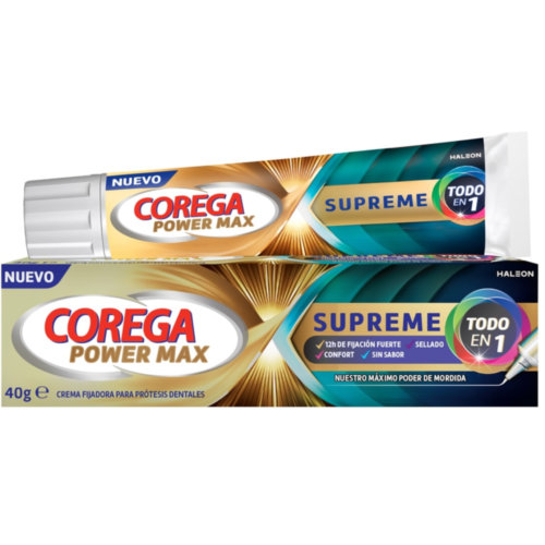 Corega power max supreme todo en 1  1 tubo 40 g