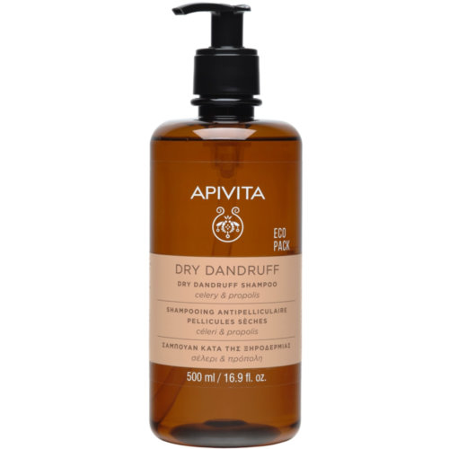 Apivita dandruff champu anticaspa  seca 500 ml