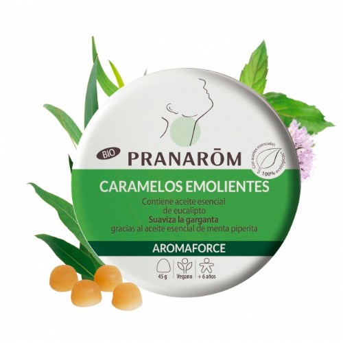 Aromaforce caramelos emolientes (eucalipto 45 g)