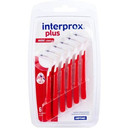 CEPILLO ESPACIO INTERPROXIMAL - INTERPROX PLUS (MINI CONICO 6 U)