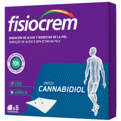 Fisiocrem patch cannabidiol  8 parches