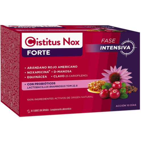 Cistitus nox forte probioticos  10 sobre bicamara