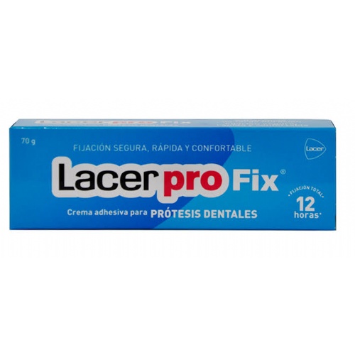 Lacer profix crema fijadora - adhesivo protesis dental (70 g)