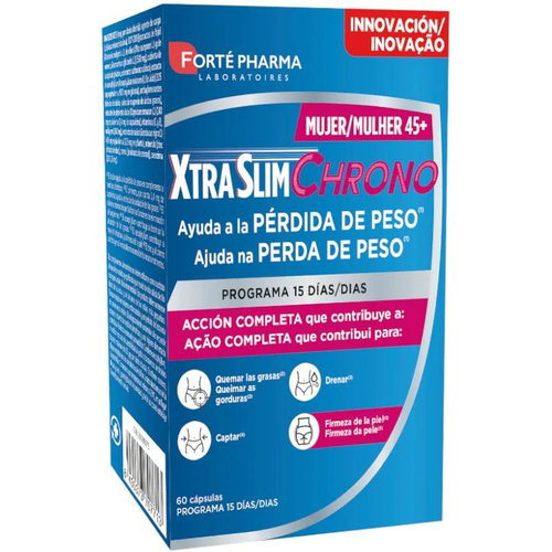 Xtraslim chrono mujer 45+  60 capsulas