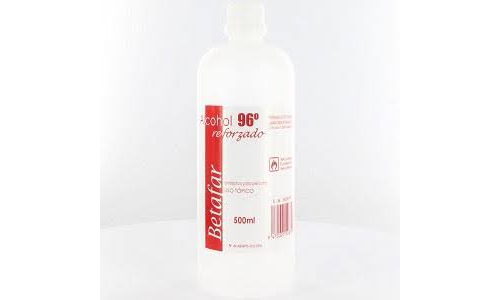Alcohol 96º betafar 1 frasco 500 ml - betafar