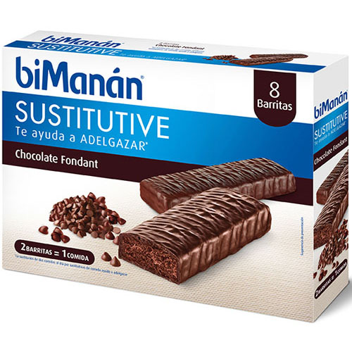 Bimanan beslim sustitutivo (10 barritas 31 g sabor chocolate fondant)