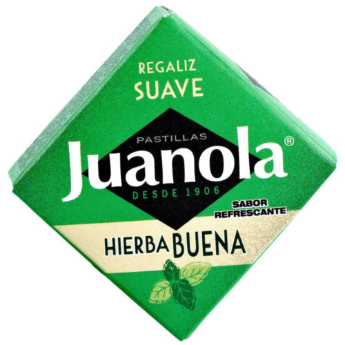 JUANOLA PASTILLAS HIERBABUENA (5.4 G)