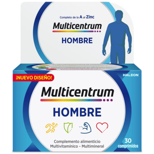 MULTICENTRUM HOMBRE (30 COMP)