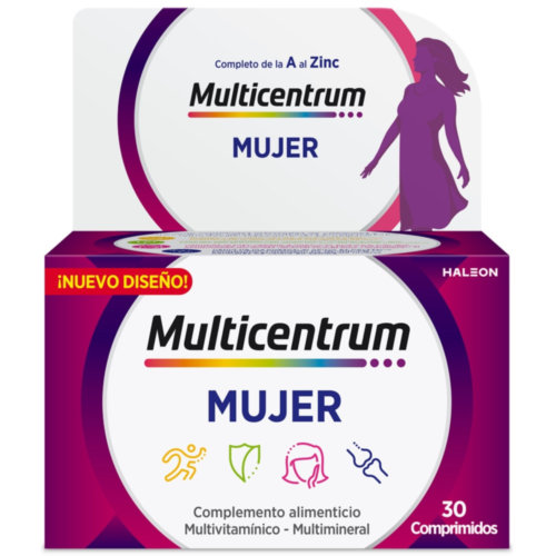 MULTICENTRUM MUJER (30 COMP)