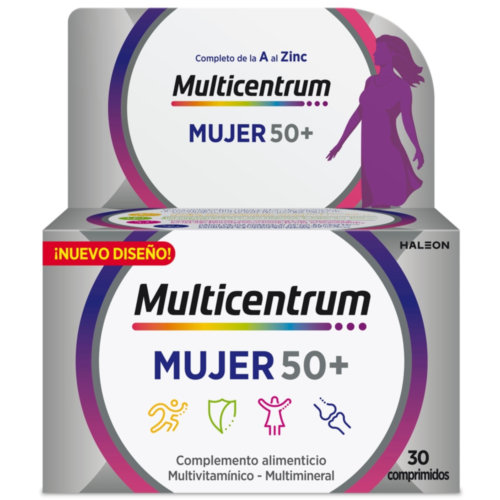 MULTICENTRUM MUJER 50+ (30 COMP)