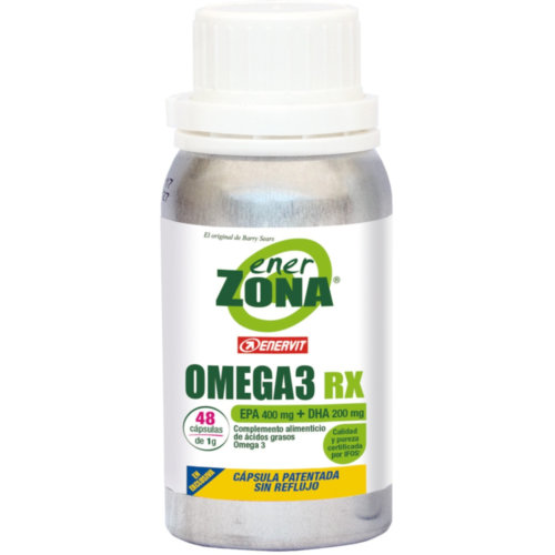 ENERZONA OMEGA 3RX (1 G 48 CAPSULAS)