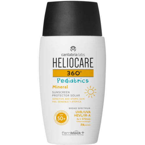 Heliocare 360º spf 50+ pediatrics mineral - protector solar piel sensible y atopica (1 envase 50 ml)