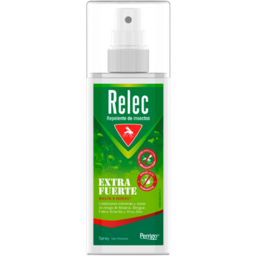 Relec extrafuerte repelente de mosquitos spray xl  1 envase 125 ml