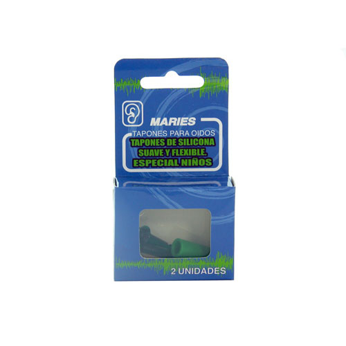 TAPONES OIDOS SILICONA - MARIES (NIÑO 2 U)