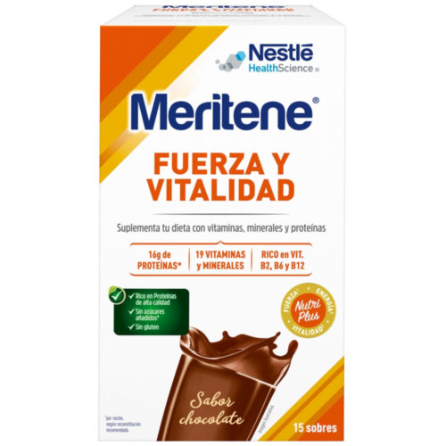 MERITENE (30 G 15 SOBRES CHOCOLATE)