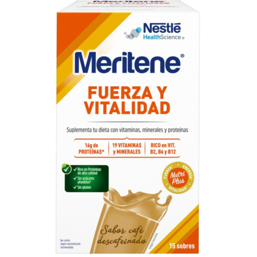 MERITENE (30 G 15 SOBRES CAFE DESCAFEINADO)