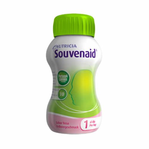 Souvenaid  4 botellas 125 ml sabor fresa