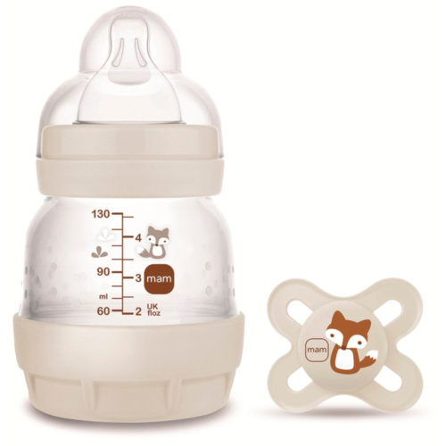 Biberon anticolico + chupete mam anticolic easy start + chupete start 1 unidad 130 ml + 0+ meses 1 u