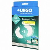 Urgo parche de electroterapia recargable (recargas 3 unidades)