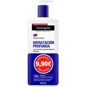 Neutrogena formula noruega hidratacion profunda - locion corporal piel seca (1 envase 400 ml pack pr