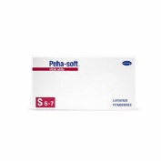 GUANTES DESECHABLES DE NITRILO - PEHA-SOFT NITRILE (WHITE T- S 100 U)
