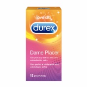 DUREX DAME PLACER - PRESERVATIVOS (12 U)