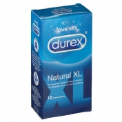 DUREX NATURAL XL - PRESERVATIVOS (12 U)