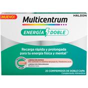 Multicentrum energia doble  20 comprimidos