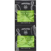 Apivita mascarilla higo hidratante calmante prickly pear 2x 8 ml