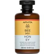 Apivita pack  bee my honey  gel de baño+ leche corporal 250 ml