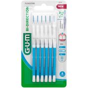 Cepillo interdental gum 2314 bi-direction 6 unidades 0,9 mm - gum 2314 bi-direction