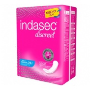 Indasec discreet normal compresa perdidas leves (24 absorb)