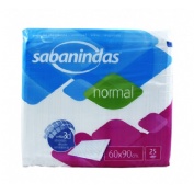 PROTECTOR DE CAMA - SABANINDAS ABSORBENTE NORMAL (60 X 90 25 U)