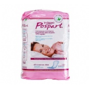 COMPRESAS HIGIENICAS FEMENINAS POSPARTO - INDASEC PRIMEROS DIAS ALGODON (12 U)