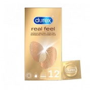 DUREX REAL FEEL PRESERVATIVO SIN LATEX (12 U)