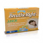 BREATHE RIGHT RESPIRA MEJOR - TIRA ADH NASAL (NIÑOS 10 U)