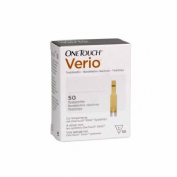 Tiras reactivas glucemia onetouch verio 50 unidades - onetouch verio