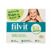 FILVIT KIT ANTIPIOJOS LOCION DIMETICONA ASFIXI + - ACONDICIONADOR DESPRENDE LIENDRES (125 ML)