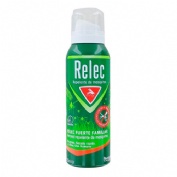 Relec fuerte familiar repelente de mosquitos de uso humano  1 envase 125 ml