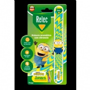 Relec pulsera aromatica  1 unidad minion estampado amarillo