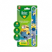 Relec pulsera aromatica  1 unidad minion estampado azul