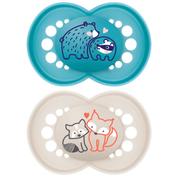 Chupete silicona mam original + 16 meses matt a pack doble - mam original