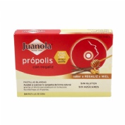JUANOLA PROPOLIS PASTILLAS REGALIZ Y MIEL (24 PASTILLAS)