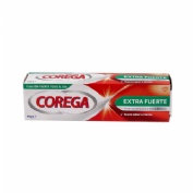 Corega crema extra fuerte - adhesivo protesis dental (1 tubo 40 ml sabor menta)