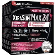 Xtraslim max 24 mujer 45+ (60 comprimidos liberacion prolongada (30 comprimidos dia + 30 comprimidos