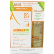 Pack aderma protect ad+exomega control aceite limpiador